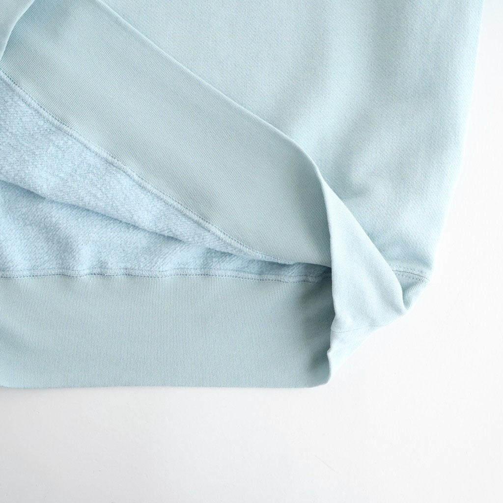 HIGH TWIST LIGHT SWEAT P/O #PALE BLUE [A26SP02MU]