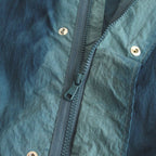 SPRAY PRINTED NYLON SNOWPARKA #OCEAN BLUE [YK23SS0462C]