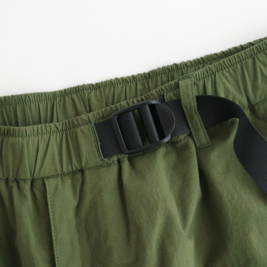 CRISP COTTON CLIMBING SHORTS #KHAKI [FSC261-40176]