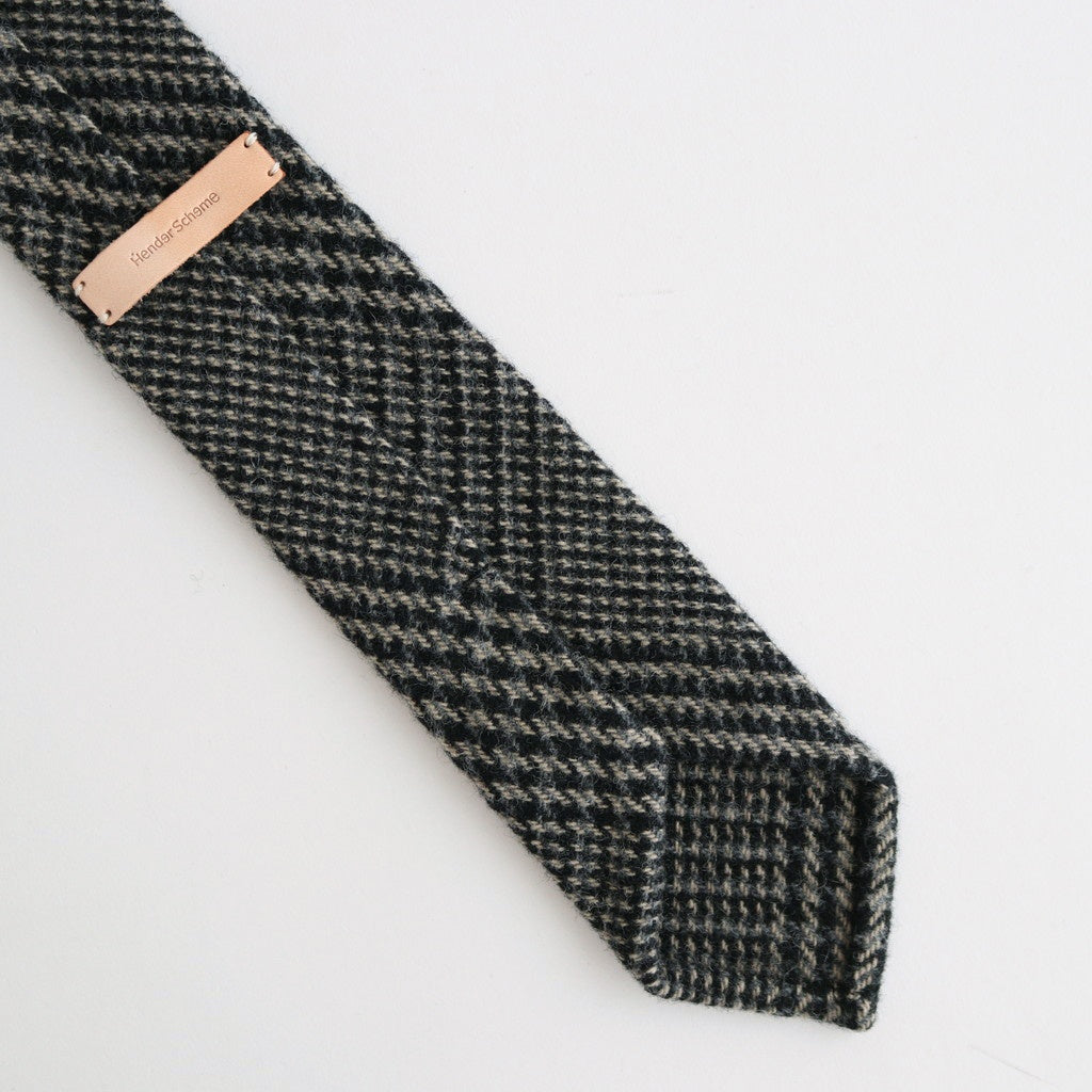 tweed necktie #black [xu-c-twn]