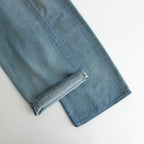 SELVEDGE FADED LIGHT DENIM PANTS #LIGHT INDIGO [A25SP02DE]