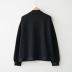 Co/Wo Moss Stitch Zip Blouson #BLACK [2603-003]