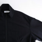 Wool Smooth Flannel Track Blouson #BLACK [GU253-30220B]