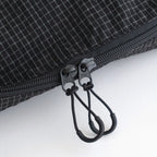 エステルグリッドチェック ショルダーバッグ #BLACK [HQ-K202-051]