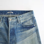 SELVEDGE FADED HEAVY DENIM PANTS #FADED INDIGO [A25AP04DH]