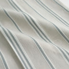 STRIPE BELTED WIDE LEG TROUSERS #IVORY [YK24SS0641P]