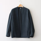 FSNMTD - ポリエステル・経編コーデュロイ カーディガン #90 Grey [SN_FR1501TD]