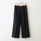3pleated Wide-leg Trousers #BLACK [YK25FW01051P]