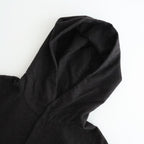 縮絨ウールワイドフーディー #DARK BROWN [D225-T391]