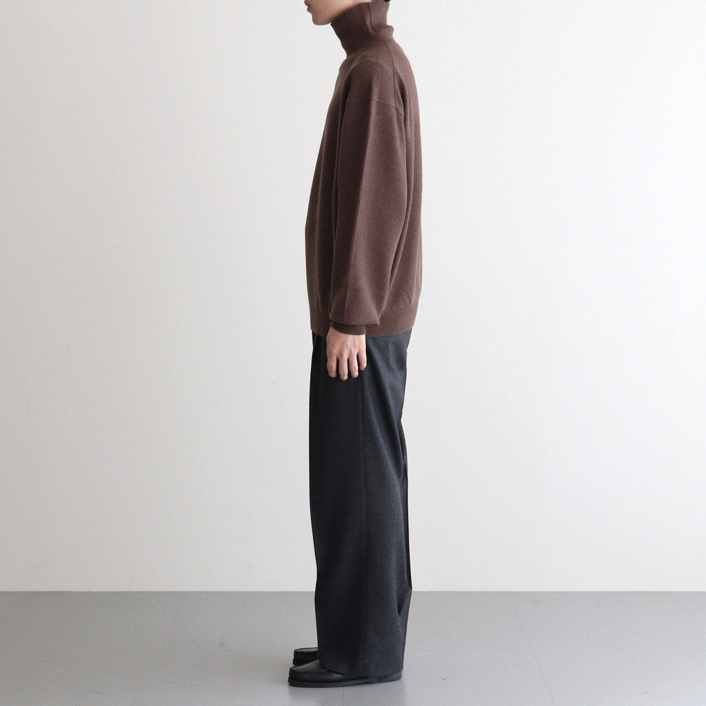 Turtle Neck #BROWN [2503-006]