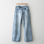 FADED SELVEDGE LIGHT DENIM PANTS #LIGHT INDIGO [A26SP05DE]