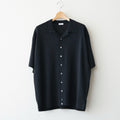 Washi Open Collar S/S Shirt #BLACK [2601-017]