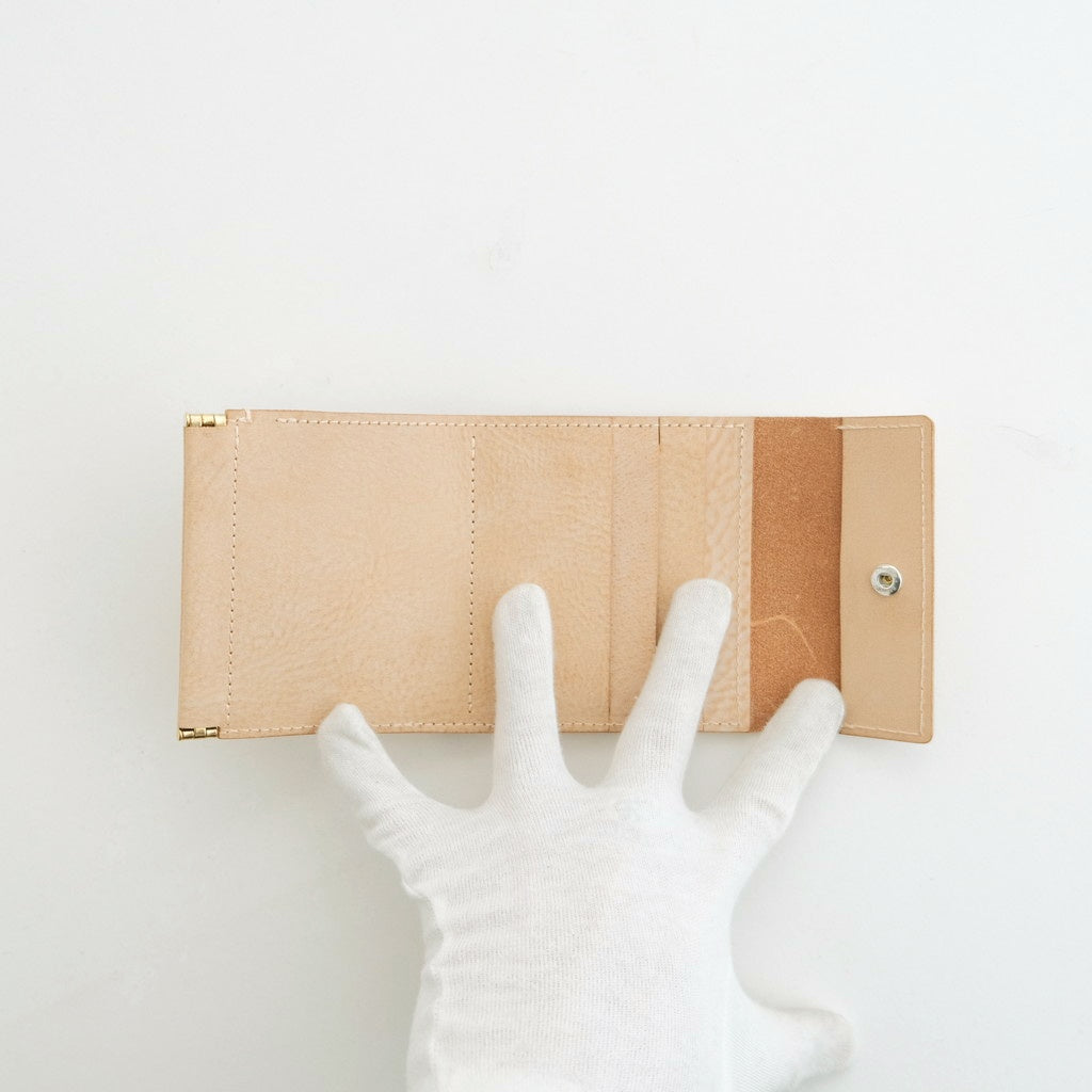 clasp wallet #natural [li-rc-clw]