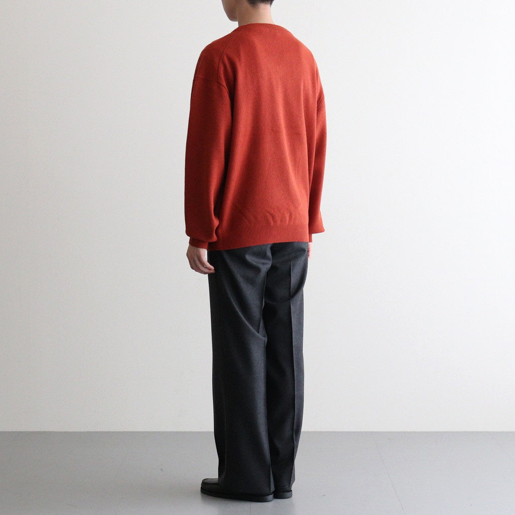 V Neck P/O #BRICK [2503-005]