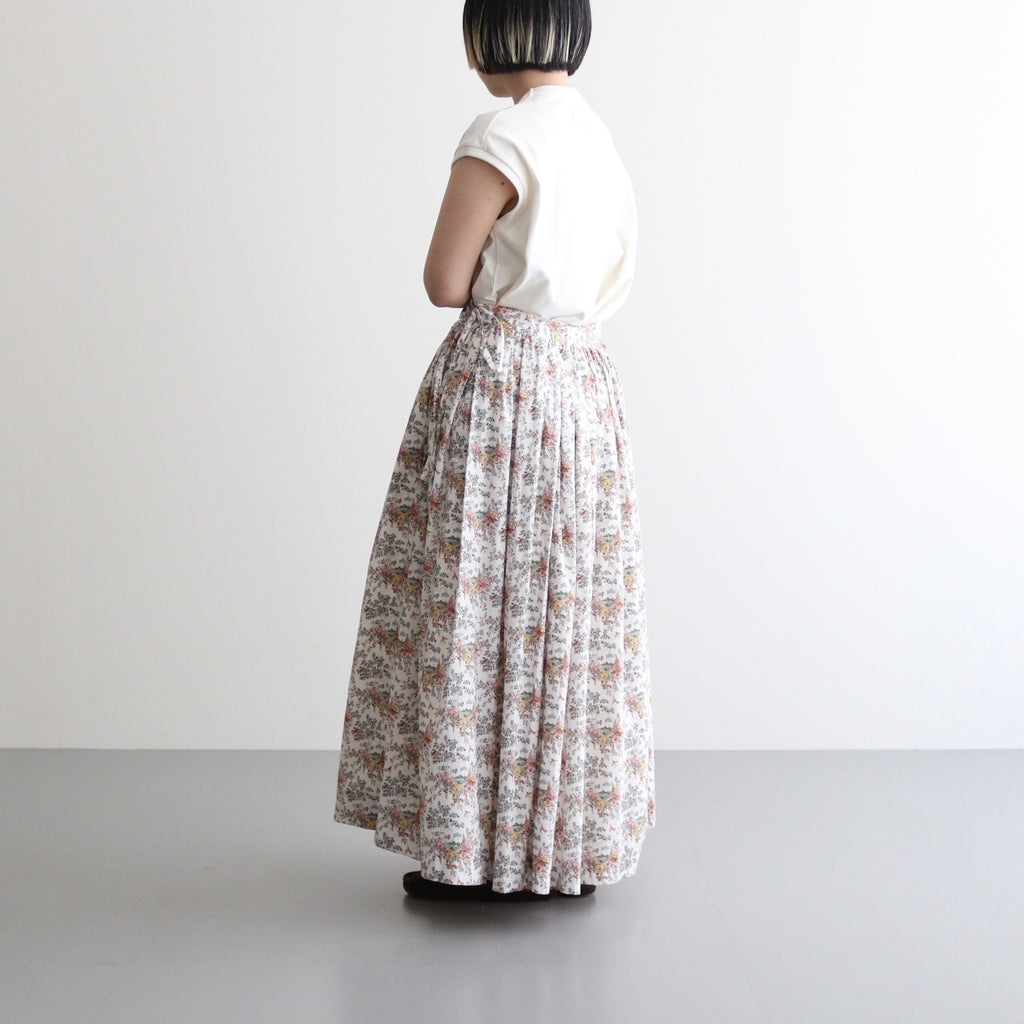 GATHER SKIRT #miniature wonderland [94658]