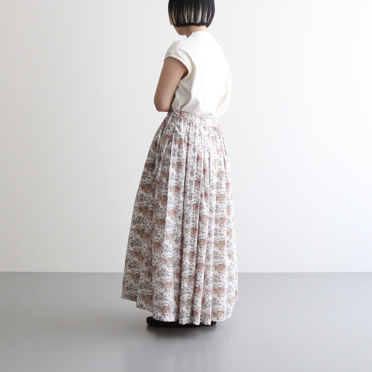 GATHER SKIRT #miniature wonderland [94658]