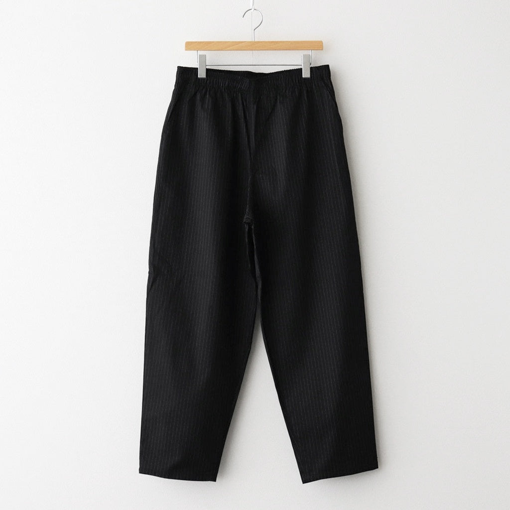 CORPORATE EASY PANTS #BLACK STRIPE [FSC244-40038B]