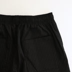 CORPORATE EASY SHORTS #BLACK STRIPE [FSC251-40039B]