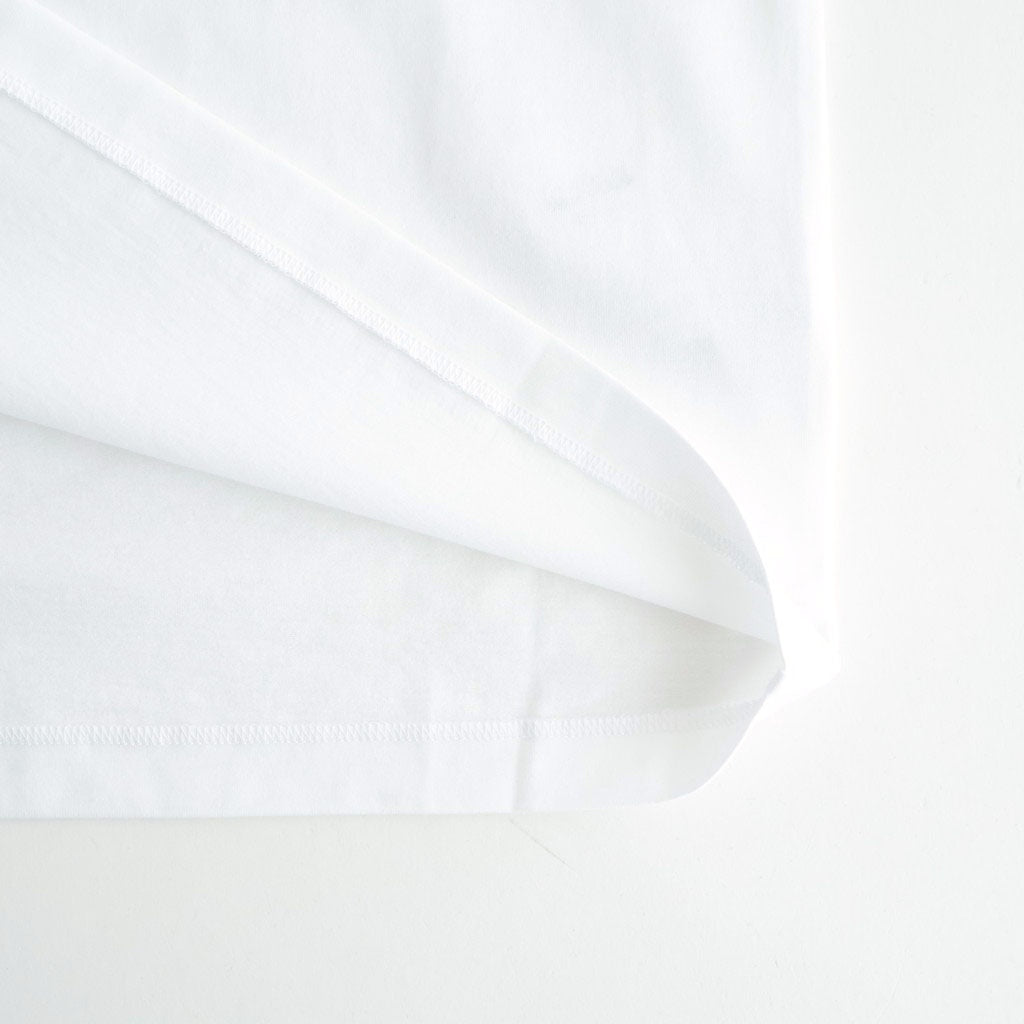 SUVIN 60/2 PERFECT SHORT-SLEEVE T-SHIRT #WHITE [KKAGLM0013]