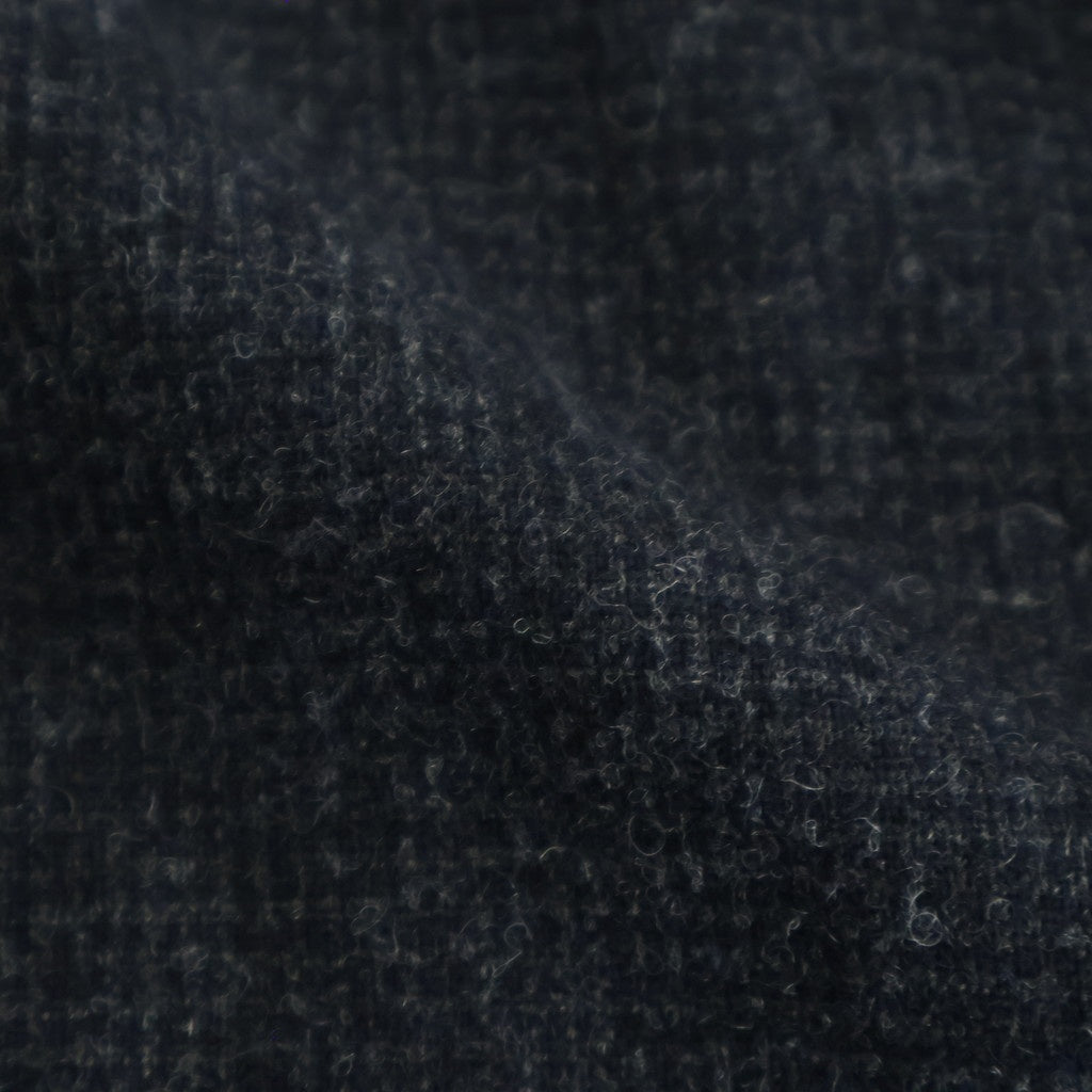 FDUFCT - ウール・千鳥 ダッフルコート #79 Navy × Grey [SN_FR1401CT]