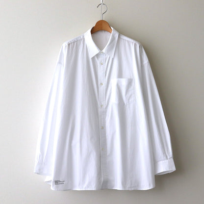 CORPORATE UNIFORM L/S SHIRT #WHITE [FSC244-50105B]