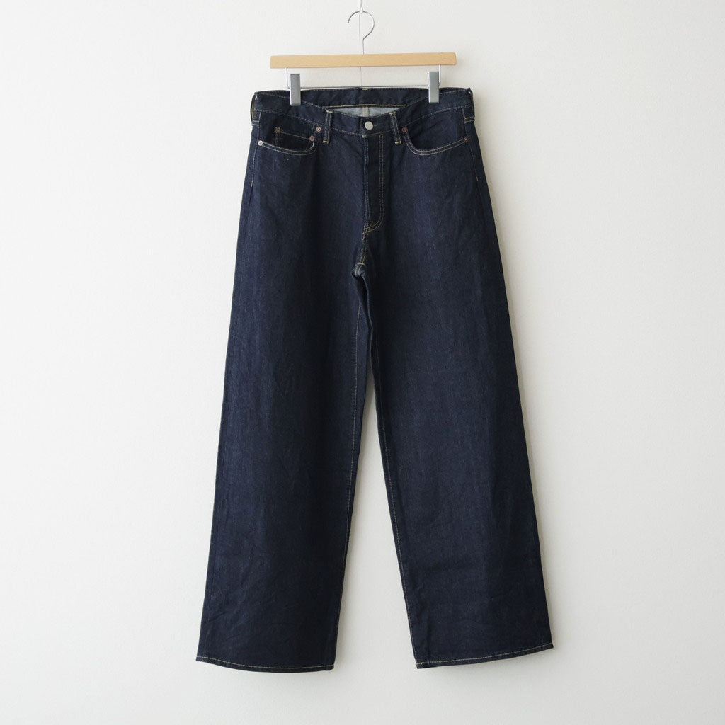 LOOSE DENIM PANTS #INDIGO(OW) [ST.1567]
