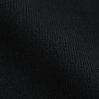 WOOL WASHI CREWNECK SWEATER #BLACK [KRAGGW0102]
