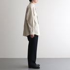 BUTTON SHIRT FLAP POCKET #kusaki khaki-ch [15110]