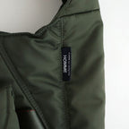 ナイロンツイル マルチポケットショルダーバッグ #KHAKI [HR-K207-051]