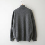EXTRA FINE WOOL KNIT TURTLE NECK LS #GREY [ST.1635]