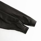 TEXTURED LAMB LEATHER BLOUSON #BLACK [A26AB01BL]