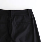 Lightweight Tuck Trousers #BLK [12520704]