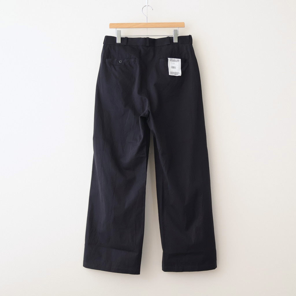 Chino Trousers - Wide #NAVY [11052603]