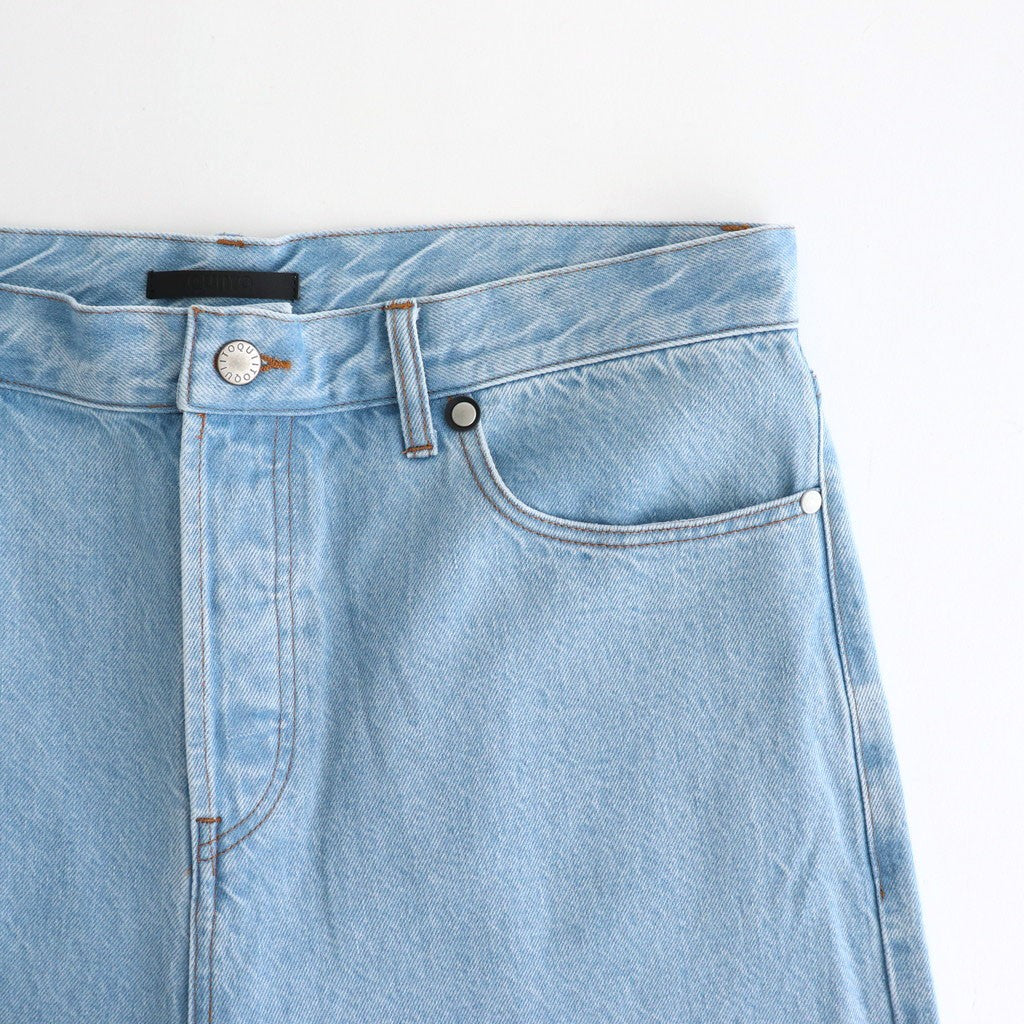 FIVE POCKET DENIM PT #LIGHT BLUE [Q25A-T053]