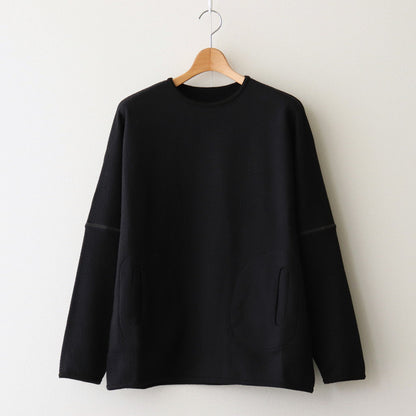 Random back pile dolman long sleeve T-shirt #BLACK [D224-T1005]