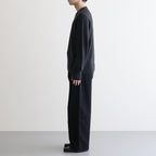 Cashmere Wholegarment Crewneck Sweater #CHARCOAL [YK25FW01116S]