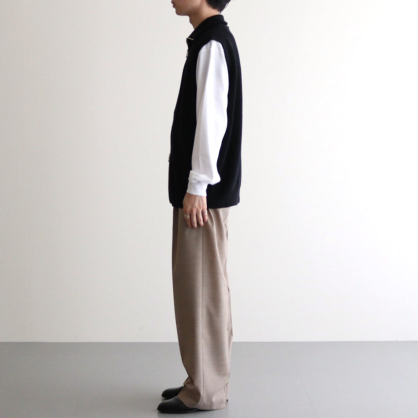 High Density Drivers Knit Vest #BLACK [GU243-80095B]