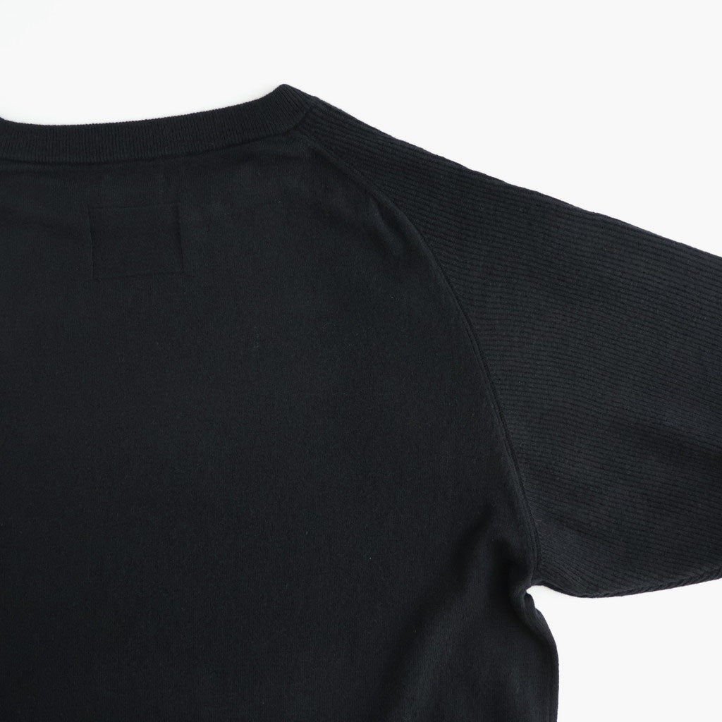 MERINO WOOL PULLOVER #BLACK [N0051]