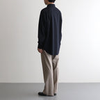 SUPER FINE TROPICAL WOOL SLACKS #TOP LIGHT BROWN [A25SP03WT]