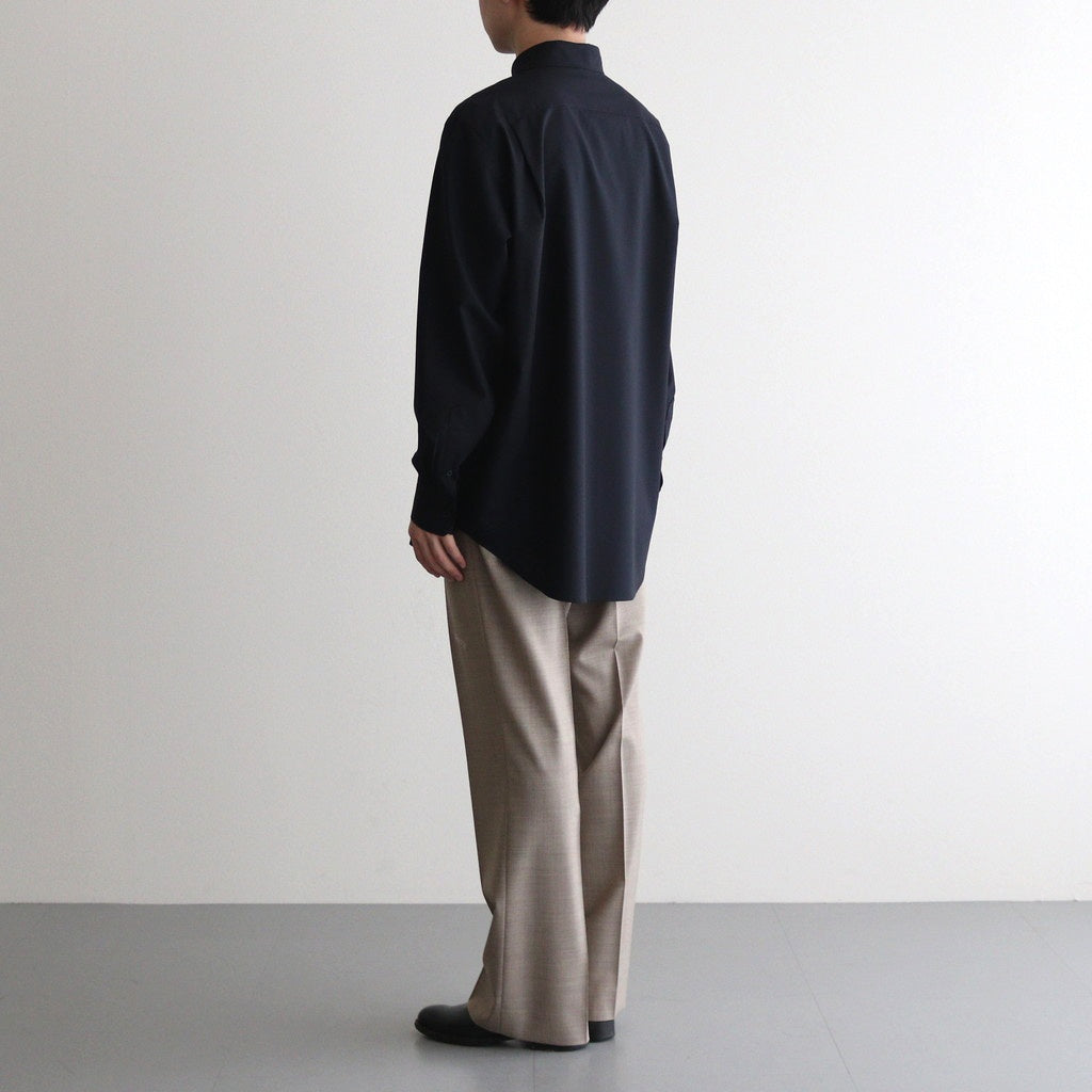 SUPER FINE TROPICAL WOOL SLACKS #TOP LIGHT BROWN [A25SP03WT]