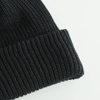 COZY CHUNKY BEANIE #BLACK [R5075-AW25]