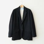 縮絨ウール2WayカラーJK #BLACK [D226-J332]