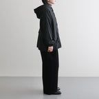 縮絨ウールワイドフーディー #CHARCOAL GRAY [D225-T391]