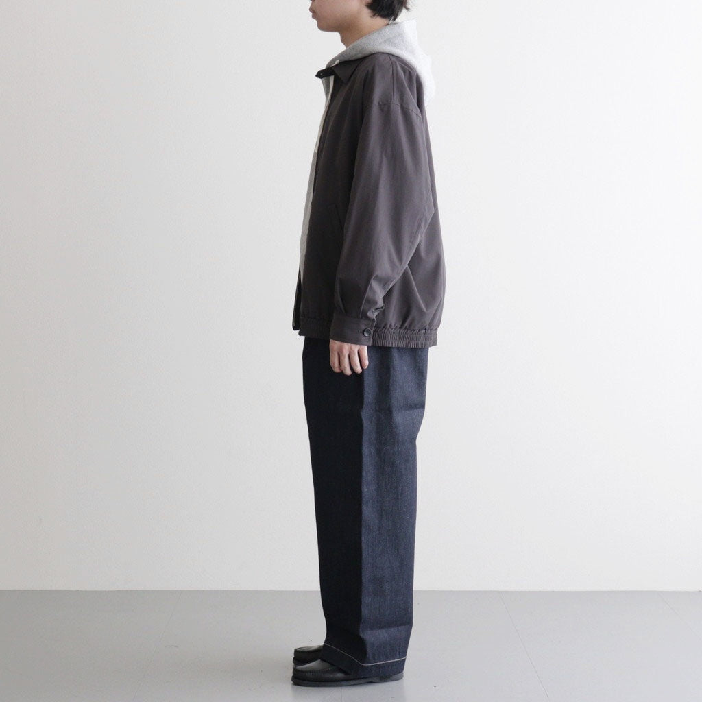 Selvage Denim Belted Pants #INDIGO_RIGID [GU261-40064RB]