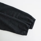 縮絨ウールワイドフーディー #CHARCOAL GRAY [D225-T391]