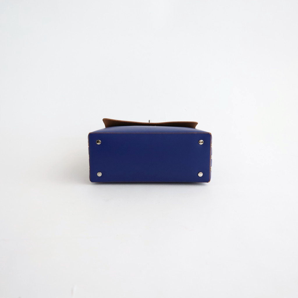 assemble hand bag flap M #blue [li-rb-afm]