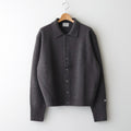Scape Polo Wool Cardigan #Mole [AOEFKN011]