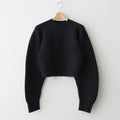 Wool 100% Raglan Knit #BLK [12520520]