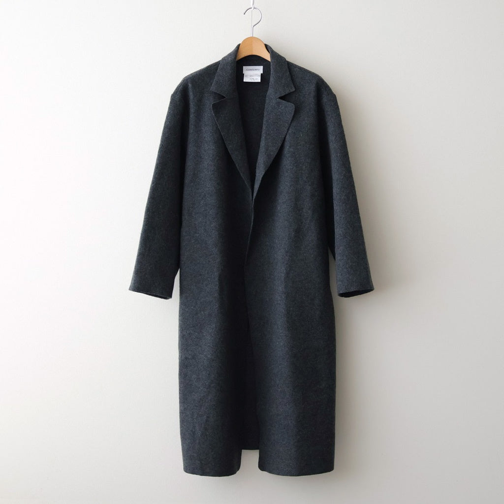 Felt Long Coat #CHARCOAL [53052503]