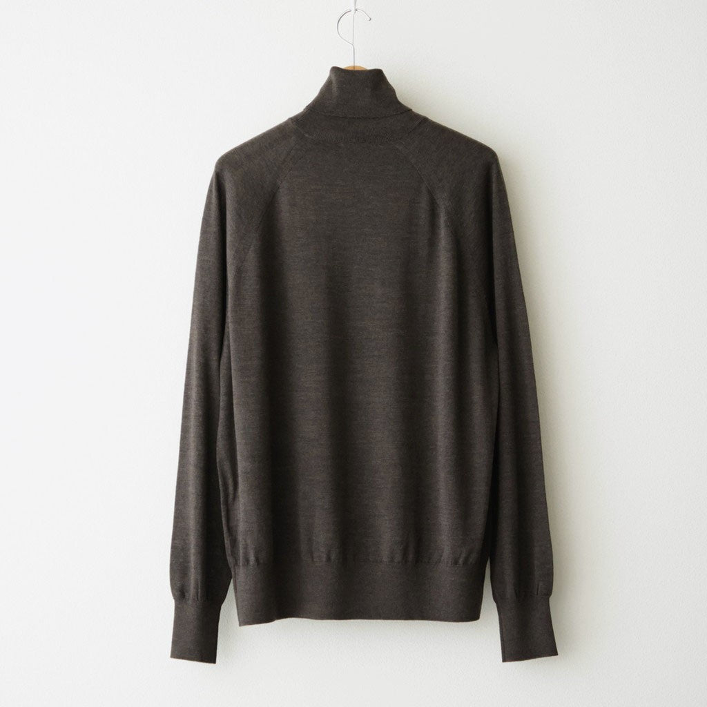 High Turtle Neck #DK.BROWN [I26AW-K2]